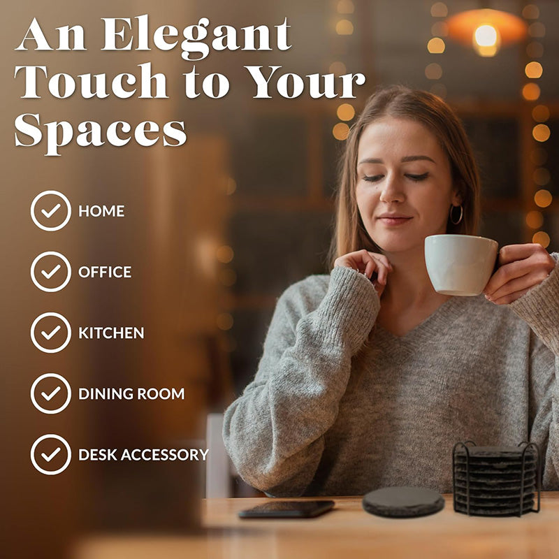 Engraved Slate Coasters